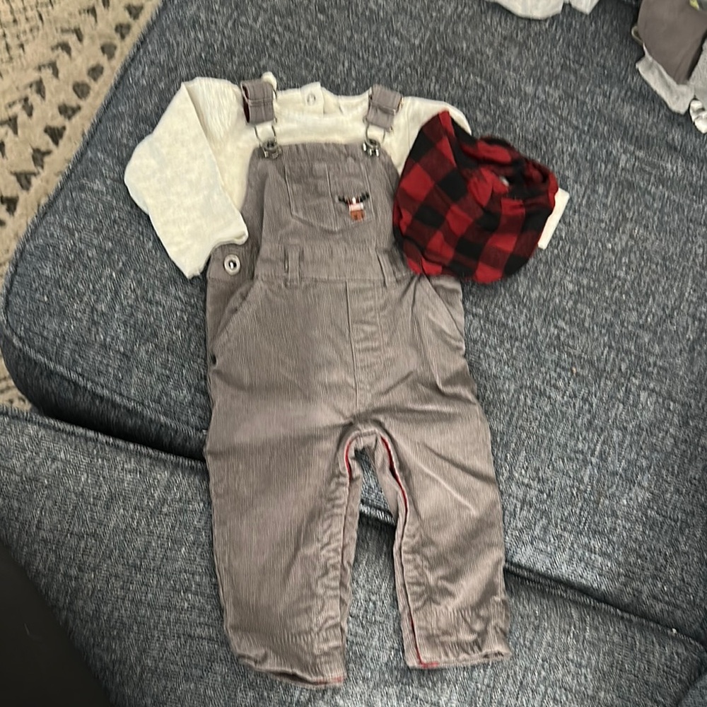 Tommy Bahama Gray Matching Set Overalls